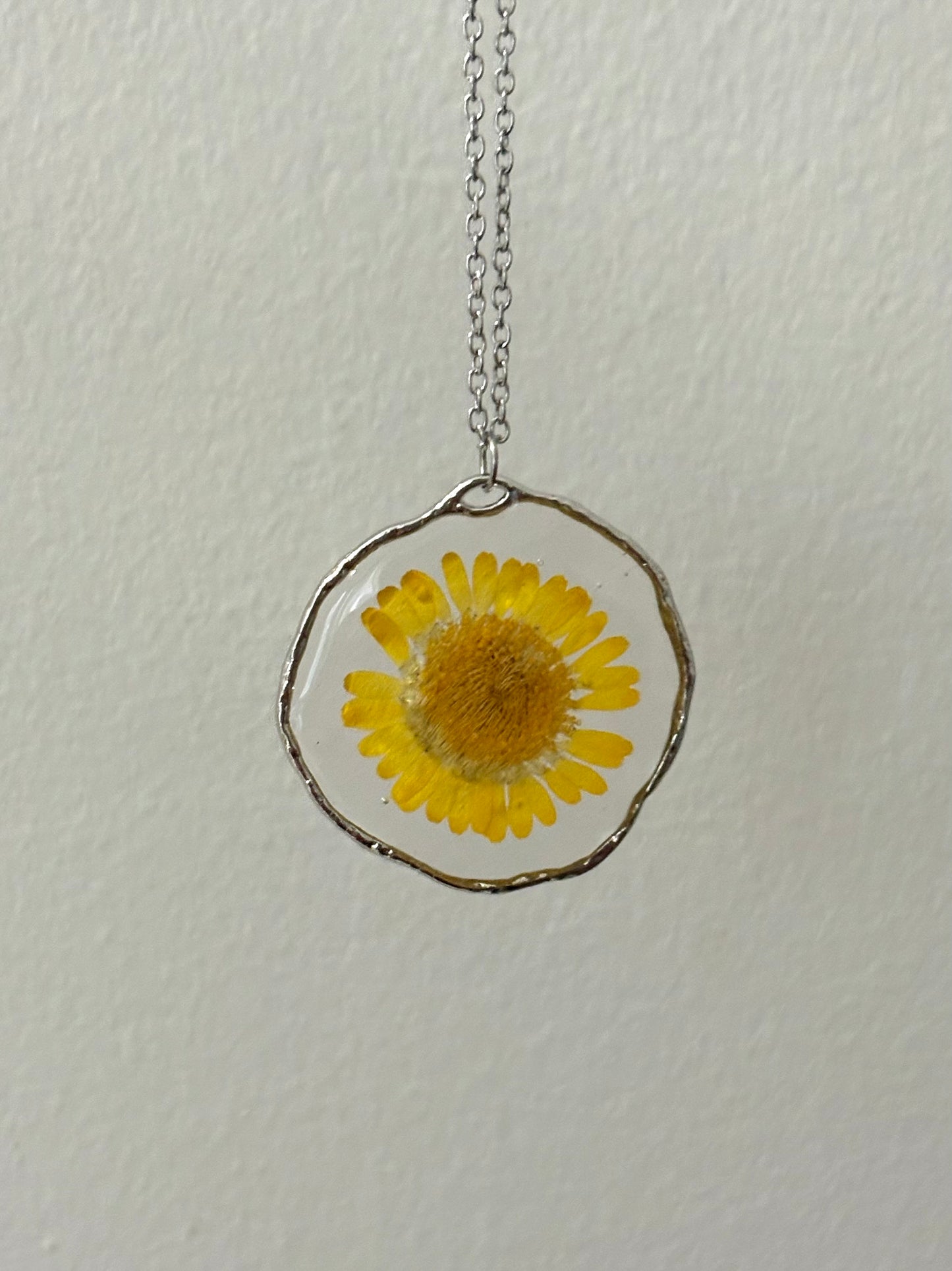 Yellow Daisy necklace