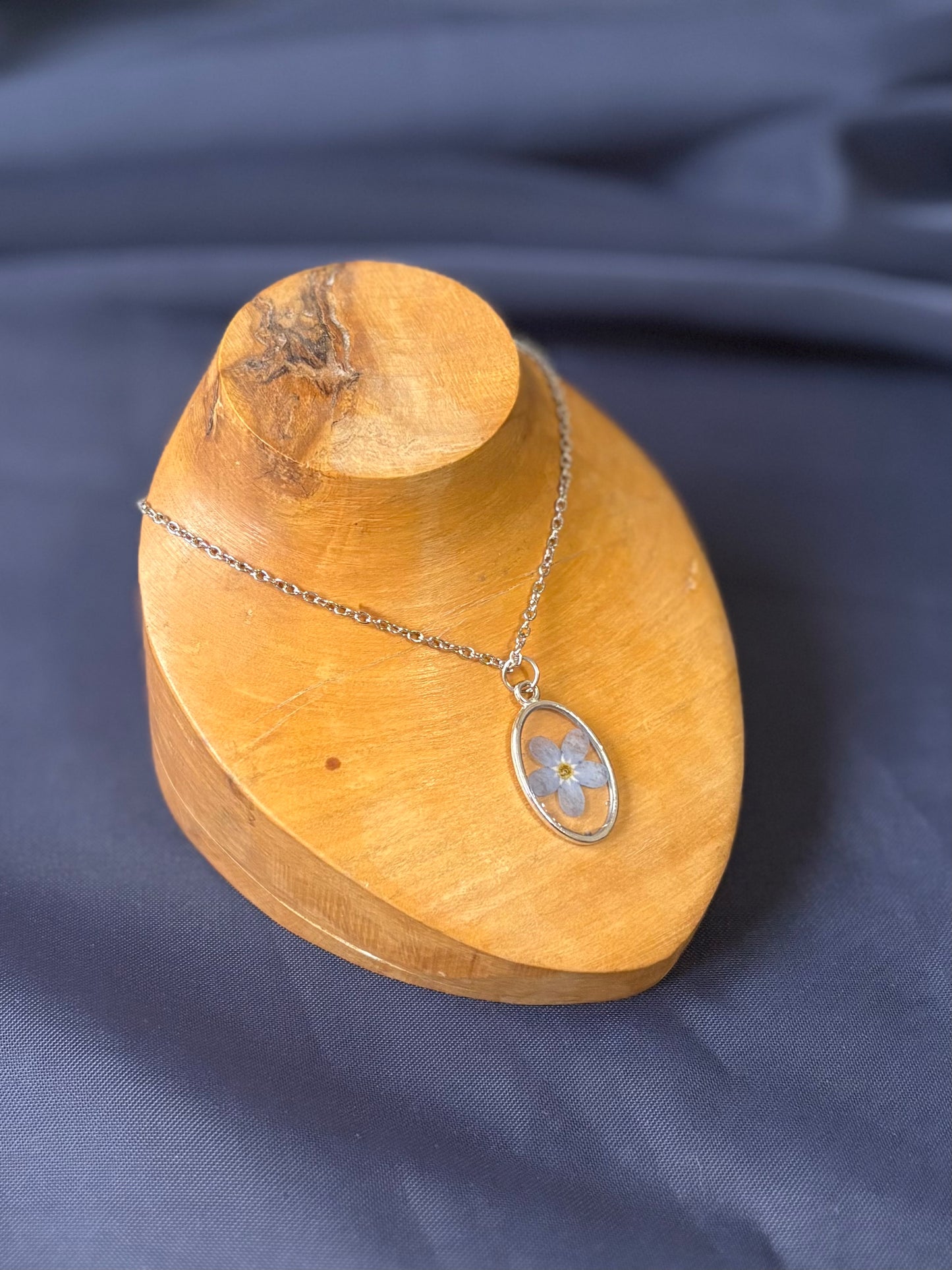 Forget-me-Not necklace
