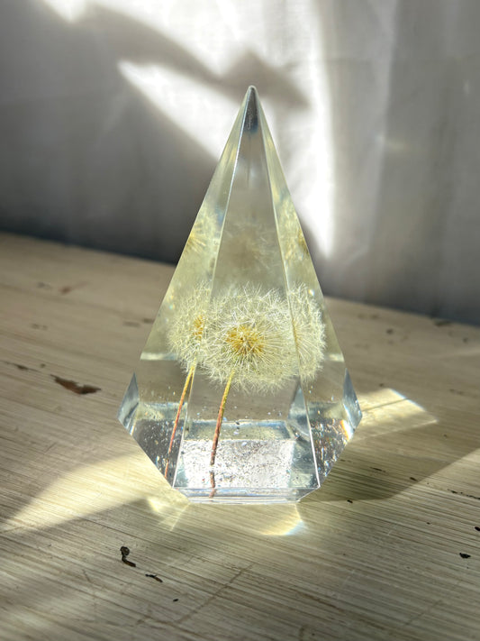Crystal Dandelion nightlight
