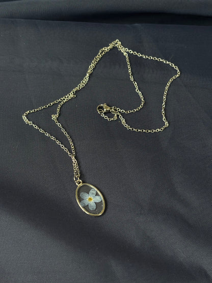 Forget-me-Not necklace